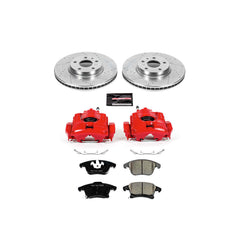 Power Stop KC6399 Z23 Evolution Sport Performance 1-Click Brake Kit With Calipers (Front) for 2013-2020 Ford Fusion product image