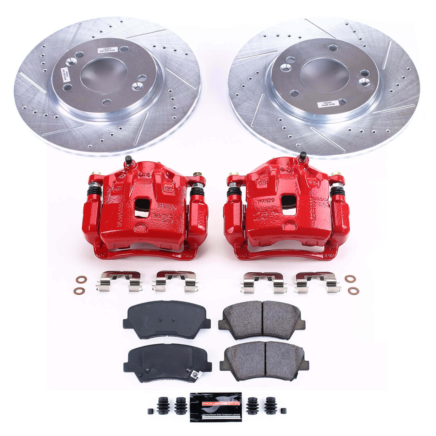 Power Stop KC6503 Z23 Evolution Sport Front Brake Kit for 2011-2014 Hyundai Elantra Sedan (4 Door) product image