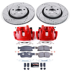Power Stop KC6536 Z23 Evolution Sport Front Brake Kit for 2013 Jeep Grand Cherokee Laredo, Limited, Overland product image