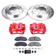 Power Stop KC6545 Z23 Evolution Sport Performance 1-Click Brake Kit With Calipers (Front) for 2012 Ford F-250 Super Duty 4 product image