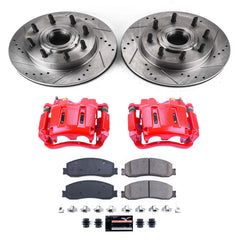 Power Stop KC6550 Z23 Evolution Sport Performance 1-Click Brake Kit With Calipers (Front) for 2012 Ford F-250 Super Duty product image