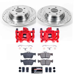 Power Stop KC6559A Z23 Evolution Sport Performance Pad And Rotor Kit With Calipers for 2013 Ford Fusion S, SE, SE Hybrid, Titanium, Titanium Hybrid product image