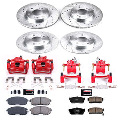 Power Stop KC662 Z23 Evolution Sport Front And Rear Brake Kit for 1995-1999 INFINITI I30 product image