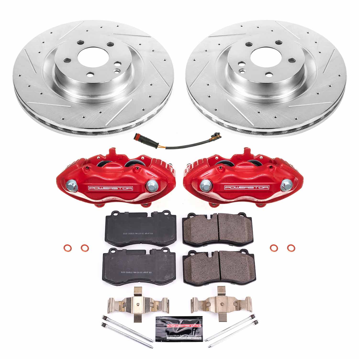 Power Stop KC6755 Z23 Evolution Sport Front Brake Kit for 2007-2014 Mercedes-Benz CL600 product image
