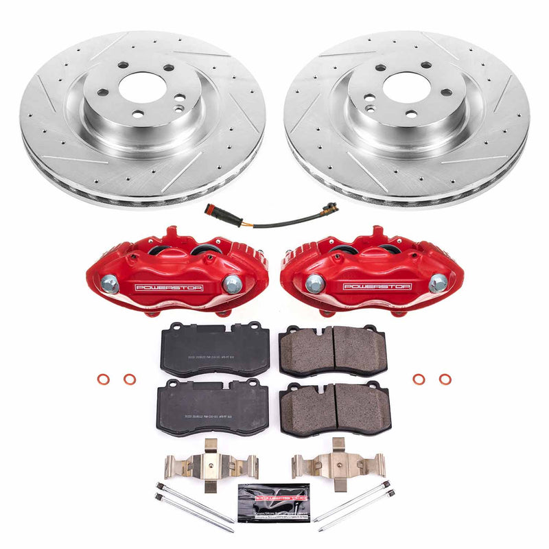Power Stop KC6755 Z23 Evolution Sport Front Brake Kit for 2007-2014 Mercedes-Benz CL600 product image