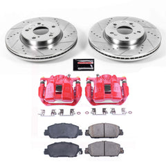 Power Stop KC6777A Z23 Evolution Sport Front Brake Kit for 2013 Honda Accord EX-L, Touring product image