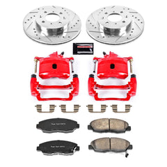 Power Stop KC690 Z23 Evolution Sport Performance 1-Click Brake Kit With Calipers (Front) for 1996-2014 Honda Civic product image