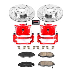Power Stop KC690A Z23 Evolution Sport Performance 1-Click Brake Kit With Calipers (Front) for 2001-2005 Honda Civic product image