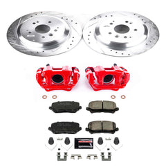 Power Stop KC6953 Z23 Evolution Sport Performance Pad And Rotor Kit With Calipers for 2014-2016 Acura MDX product image