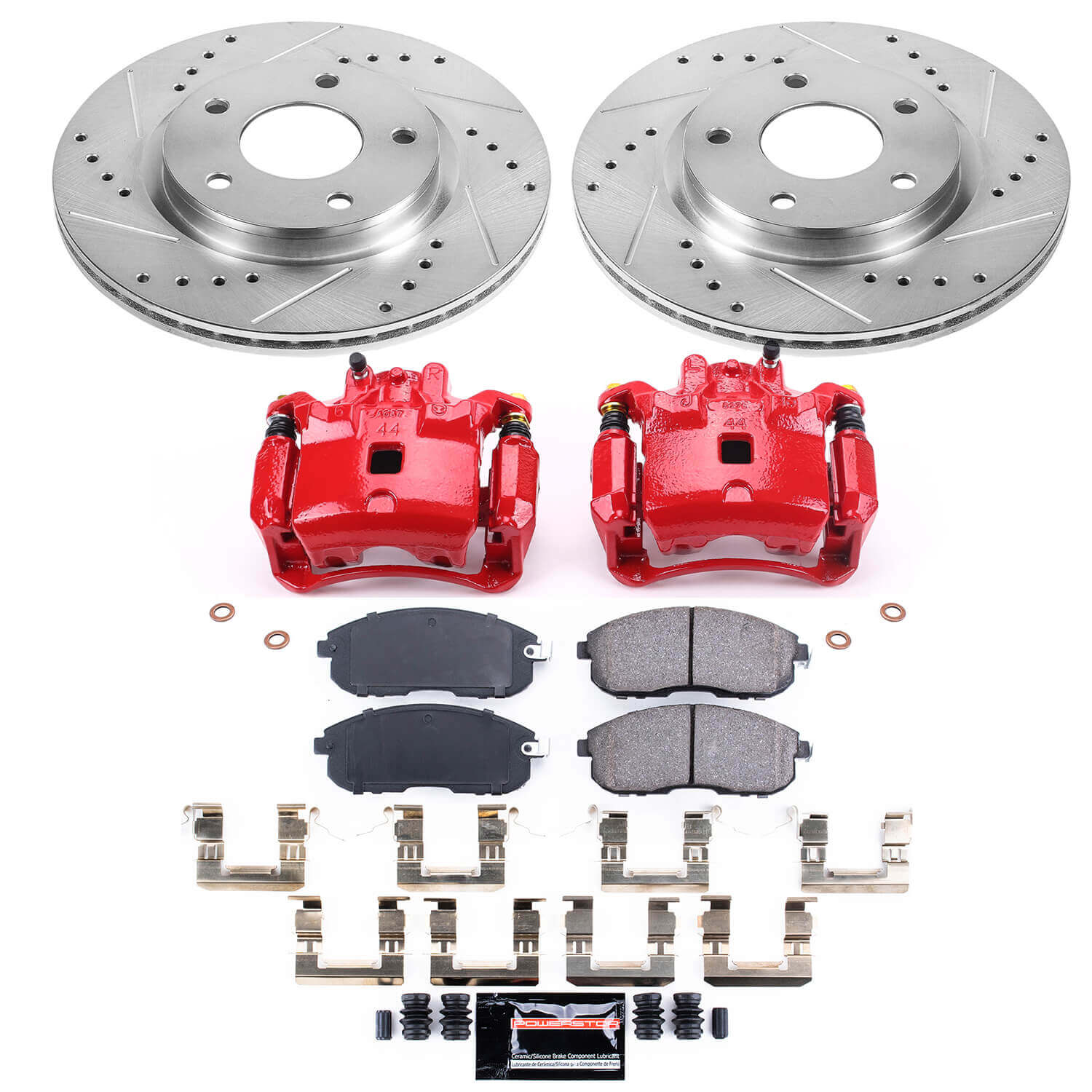 Power Stop KC6961 Z23 Evolution Sport Front Brake Kit for 2013-2019 Nissan Sentra product image