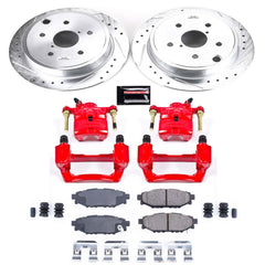 Power Stop KC6977 Z23 Evolution Sport Rear Brake Kit for 2015-2021 Subaru WRX product image