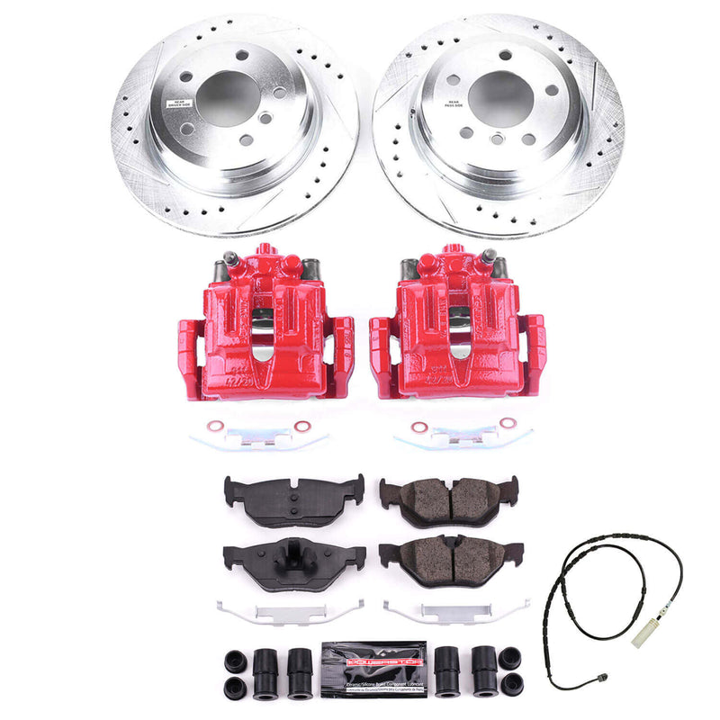Power Stop KC7008 Z23 Evolution Sport Rear Brake Kit for 2013-2015 BMW X1 SDRIVE28I, XDRIVE28I product image