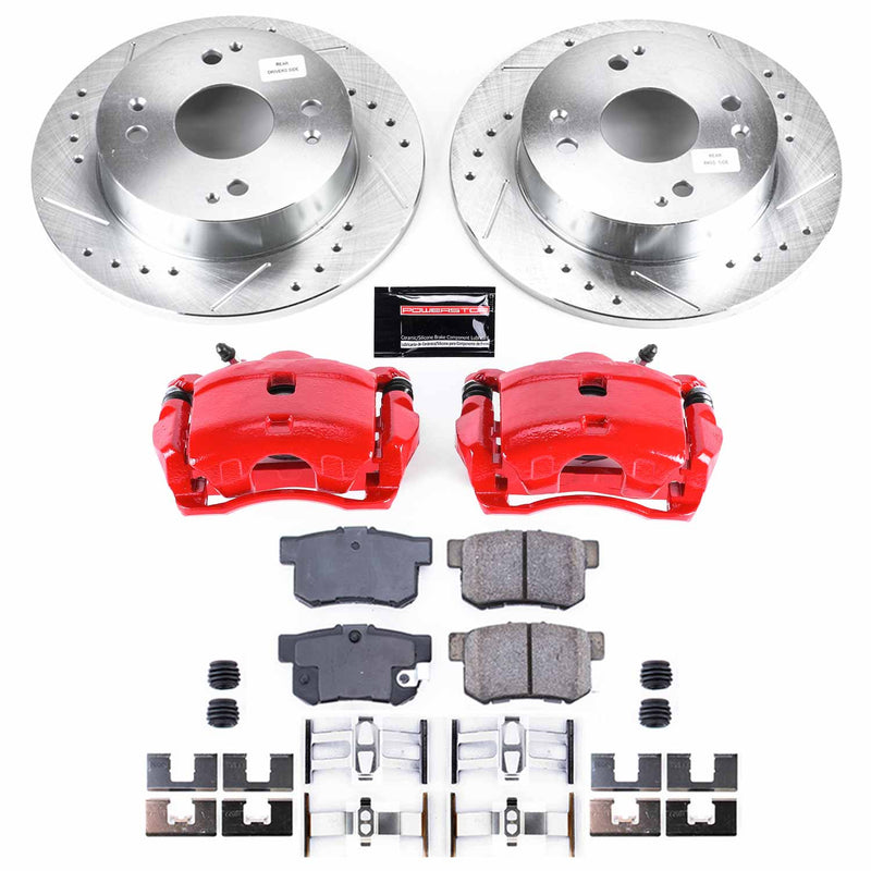 Power Stop KC701 Z23 Evolution Sport Rear Brake Kit for 1991 Honda Accord Sedan (4 Door) Rear Disc product image