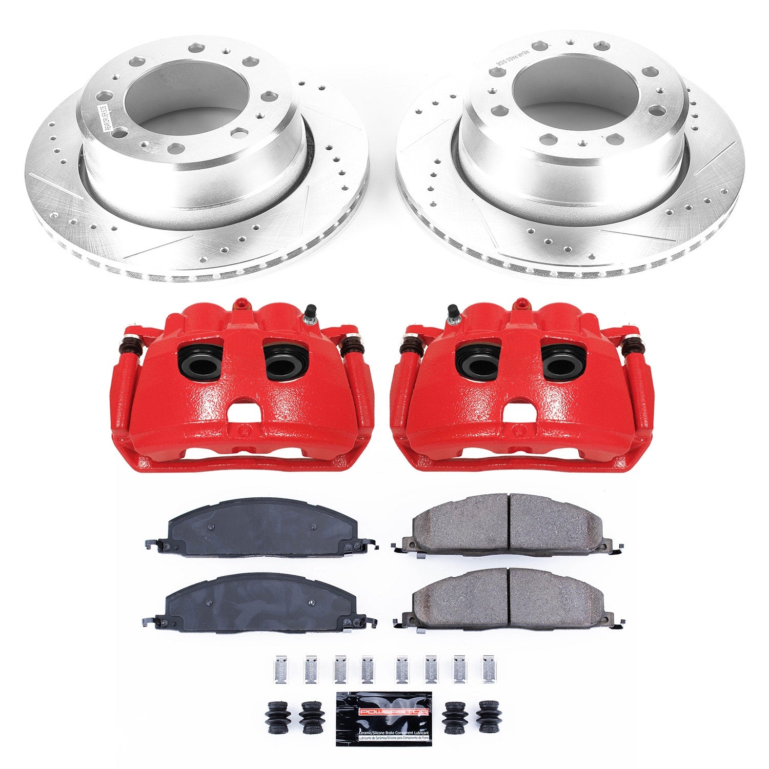 Power Stop KC7131 Z23 Evolution Sport Rear Brake Kit for 2013-2018 Dodge RAM 3500 product image