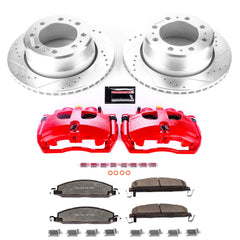 Power Stop KC7131A-36 Z36 Extreme Performance Truck And Tow 1-Click Pad And Rotor Kit With Calipers for 2013-2018 Dodge Ram 3500 product image