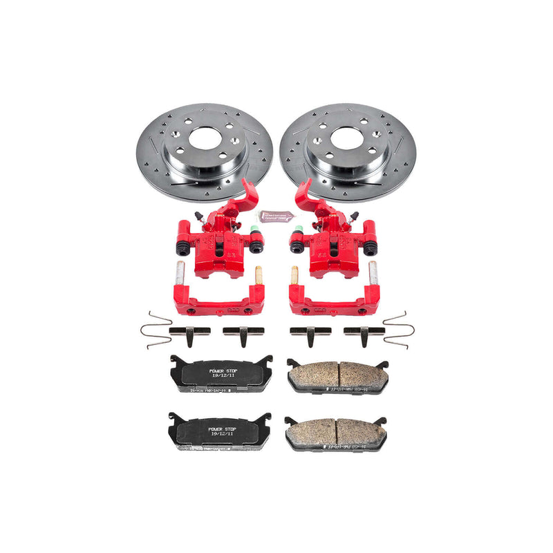 Power Stop KC719 Z23 Evolution Sport Performance 1-Click Brake Kit With Calipers (Rear) for 1990-1993 Mazda Miata / MX-5 product image