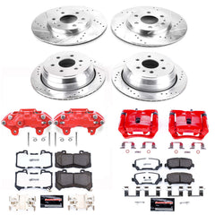 Power Stop KC7228 36 - Z36 Extreme Performance Truck And Tow 1-Click Pad And Rotor Kit With Calipers for 2015-2019 Chevrolet Colorado product image