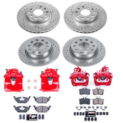 Power Stop KC7242 Z23 Evolution Sport Performance Pad And Rotor Kit With Calipers for 2013-2014 Volkswagen Jetta S product image