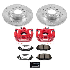 Power Stop KC7301-36 Z36 Extreme Performance Truck And Tow 1-Click Pad And Rotor Kit With Calipers for 2016-2020 Fiat 500X product image