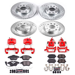 Power Stop KC7837 Z23 Evolution Sport Front And Rear Brake Kit for 2010 Volkswagen Golf Base product image