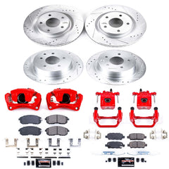 Power Stop KC7865 Z23 Evolution Sport Front And Rear Brake Kit for 2007-2010 Nissan Altima product image