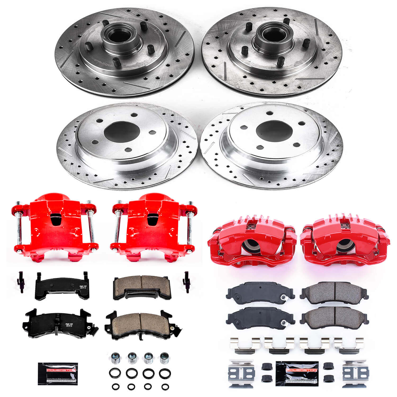 Power Stop KC7913 Z23 Evolution Sport Front And Rear Brake Kit for 1998-2003 Chevrolet S10 product image