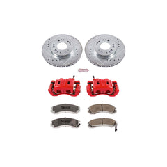 Power Stop KC798A-26 Z26 Extreme Street Warrior 1-Click Brake Kit With Calipers (Front) for 1994-1999 Eagle Talon product image