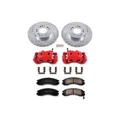 Power Stop KC798B Z23 Evolution Sport Performance 1-Click Brake Kit With Calipers (Front) for 1997-2004 Mitsubishi Diamante product image