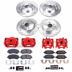 Power Stop KC8059 Z23 Evolution Sport Front And Rear Brake Kit for 2016-2020 Nissan Maxima product image