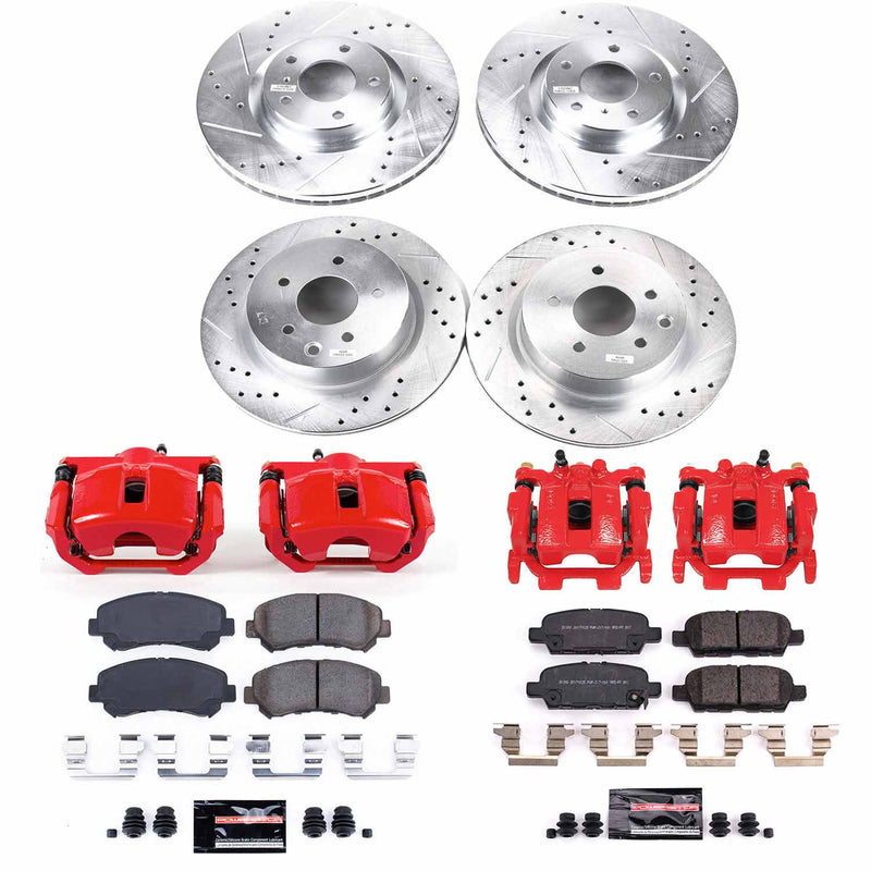 Power Stop KC8059 Z23 Evolution Sport Front And Rear Brake Kit for 2016-2020 Nissan Maxima product image