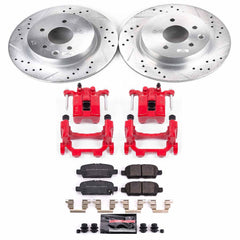 Power Stop KC8062 Z23 Evolution Sport Rear Brake Kit for 2015 Infiniti Q40 product image