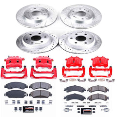 Power Stop KC8071 Z23 Evolution Sport Front And Rear Brake Kit for 2005-2006 GMC Sierra 1500 Denali product image
