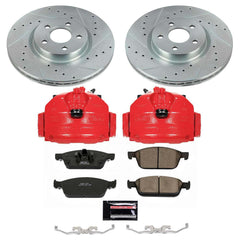 Power Stop KC8175 Front Z23 Evolution Sport Performance Pad And Rotor Kit With Calipers for 2018-2023 Ford Transit Connect product image