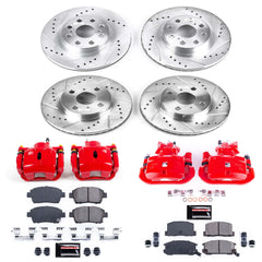 Power Stop KC822 Z23 Evolution Sport Front And Rear Brake Kit for 2000-2002 Toyota MR2 Spyder product image