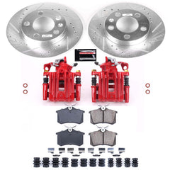 Power Stop KC847A Z23 Evolution Sport Rear Brake Kit for 1998-2000 Volkswagen Beetle product image