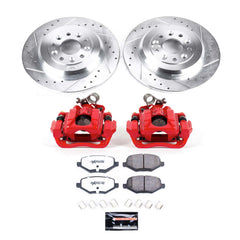 Power Stop KC8846A-36 Rear Z36 Extreme Performance Truck And Tow 1-Click Pad And Rotor Kit With Calipers for 2010-2019 Lincoln Mkt product image