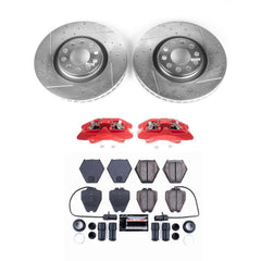Power Stop KC886 Front Z23 Evolution Sport Performance Pad And Rotor Kit With Calipers for 2000 Audi A6 Quattro Sedan (4 Door) product image