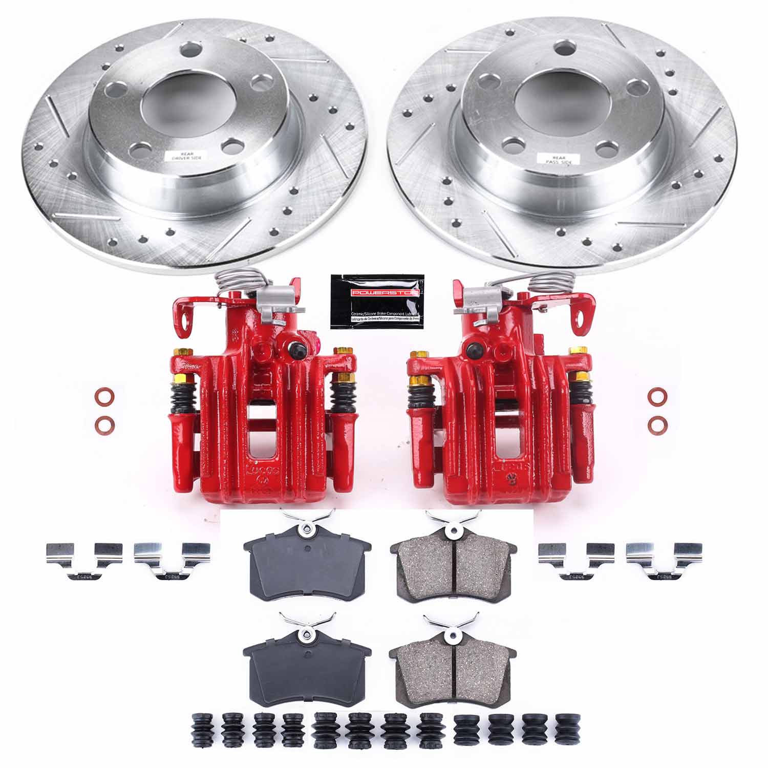 Power Stop KC940 Z23 Evolution Sport Rear Brake Kit for 2001-2005 Audi Allroad product image