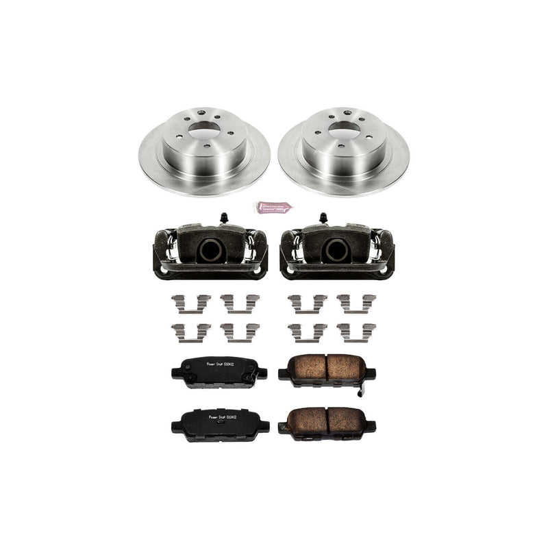 Power Stop KCOE098 Autospecialty 1-Click Daily Driver Rear Brake Kit for 2002-2006 Nissan Altima product image