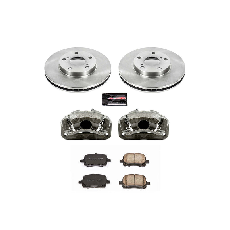 Power Stop KCOE1058 Autospecialty 1-Click Daily Driver Front Brake Kit for 1997-2001 Lexus ES300 product image