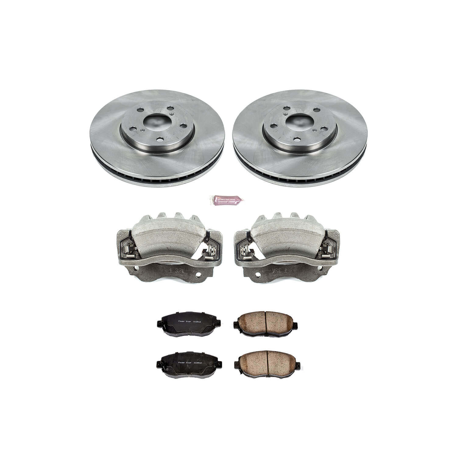 Power Stop KCOE1077 Autospecialty 1-Click Daily Driver Front Brake Kit for 2001-2005 Lexus IS300 product image