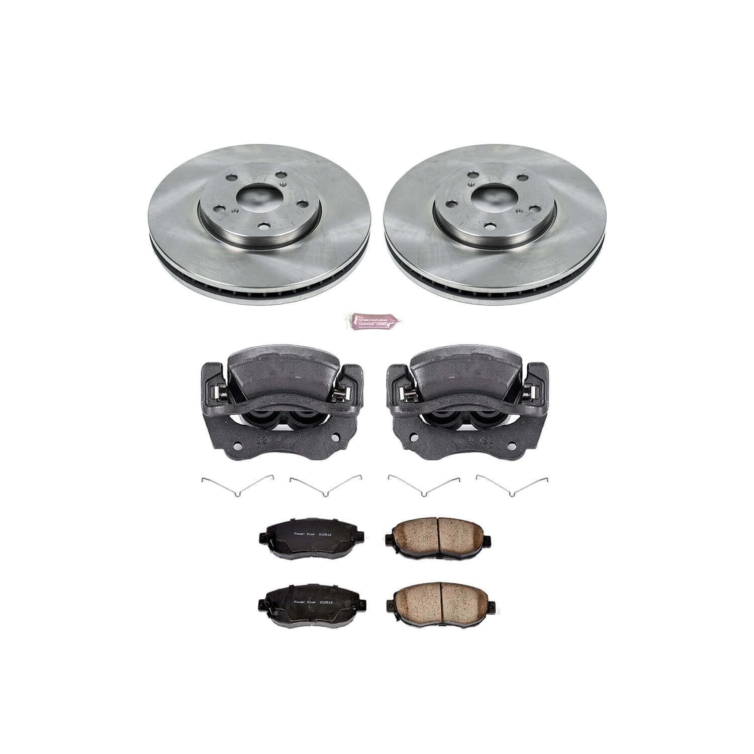 Power Stop KCOE1077A Autospecialty 1-Click Daily Driver Front Brake Kit for 1998-2005 Lexus GS300 product image