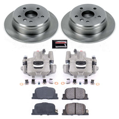 Power Stop KCOE1084 Autospecialty 1-Click OE Replacement Rear Brake Kit With Calipers for 2000-2001 Lexus ES300 product image