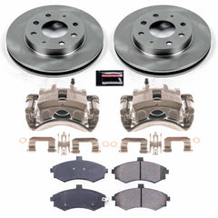 Power Stop KCOE1093A Autospecialty 1-Click OE Replacement Pad And Rotor Kit With Calipers for 2003-2005 Hyundai Elantra product image