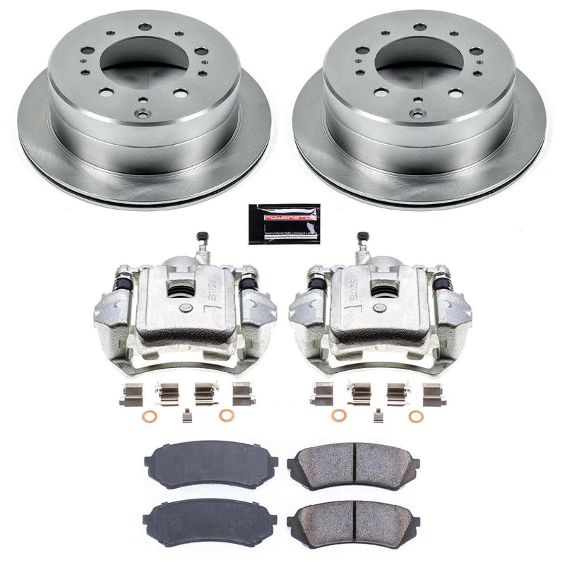 Power Stop KCOE1134 Autospecialty 1-Click OE Replacement Rear Brake Kit With Calipers for 1998-2007 Lexus LX470 product image