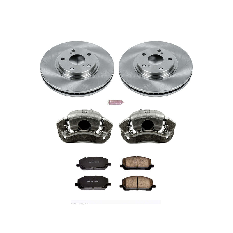 Power Stop KCOE1137 Autospecialty 1-Click Daily Driver Front Brake Kit for 2001-2007 Toyota Highlander product image