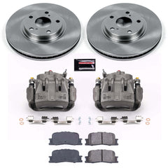 Power Stop KCOE1141 Autospecialty 1-Click OE Replacement Front Brake Kit With Calipers for 2002-2003 Lexus ES300 product image