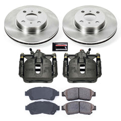 Power Stop KCOE1151 Autospecialty 1-Click Daily Driver Front Brake Kit for 1993-1997 Geo Prizm product image