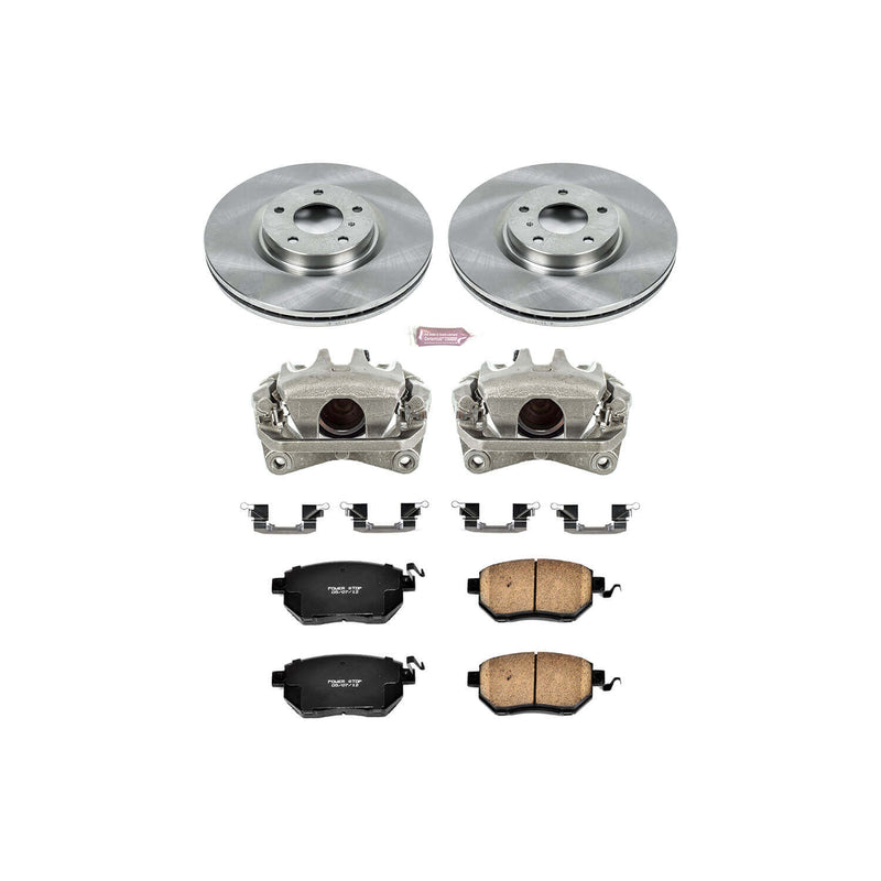 Power Stop KCOE116A Autospecialty 1-Click Daily Driver Front Brake Kit for 2006-2007 Nissan Murano product image