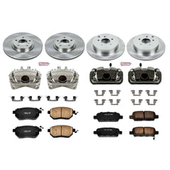 Power Stop KCOE119 Autospecialty 1-Click Daily Driver Front And Rear Brake Kit for 2006-2007 Nissan Murano product image